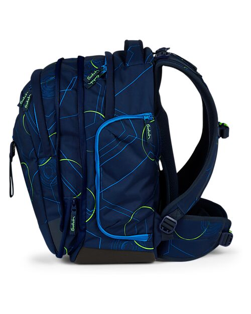 Satch Ergonomic Match Backpack - Dark Skate - 30 x 45 x 20 cm - Extra Front Pocket Backpack