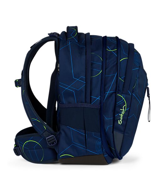 Satch Ergonomic Match Backpack - Dark Skate - 30 x 45 x 20 cm - Extra Front Pocket Backpack