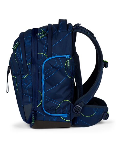 Satch Ergonomic Match Backpack - Dark Skate - 30 x 45 x 20 cm - Extra Front Pocket Backpack