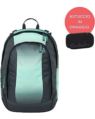 Satch Ergonomic School Backpack Air Gradient Mint - Pencil Case for Free! Backpack