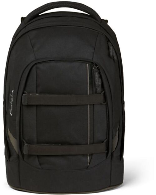 Satch Ergonomic School Backpack Pack - Blackjack - 30 x 45 x 22 cm - Ecological and Hyper-Equipped Backpack
