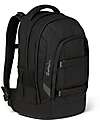Satch Ergonomic School Backpack Pack - Blackjack - 30 x 45 x 22 cm - Ecological and Hyper-Equipped Backpack