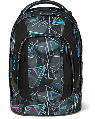 Satch Ergonomic School Backpack Pack - Deep Dimension - 30 x 45 x 22 cm - Ecological and Hyper-Equipped Large Backpacks