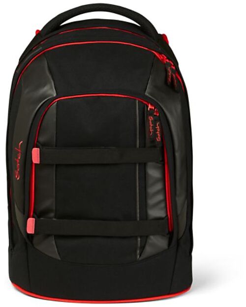 Satch Ergonomic School Backpack Pack - Fire Phantom - 30 x 45 x 22 cm - Ecological and Hyper-Equipped Backpack