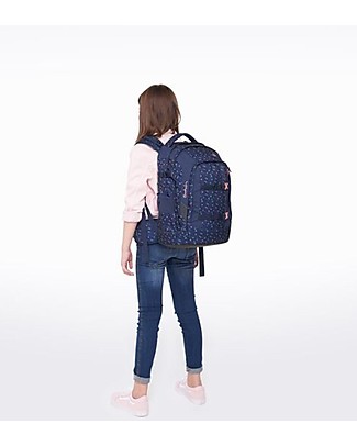 Satch Ergonomic School Backpack Pack - Funky Friday - 30 x 45 x 22 cm - Ecological and Hyper-Equipped Large Backpacks