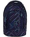Satch Ergonomic School Backpack Pack - Purple Laser - 30 x 45 x 22 cm - Ecological and Hyper-Equipped Backpack