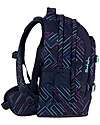 Satch Ergonomic School Backpack Pack - Purple Laser - 30 x 45 x 22 cm - Ecological and Hyper-Equipped Backpack