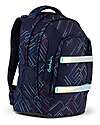 Satch Ergonomic School Backpack Pack - Purple Laser - 30 x 45 x 22 cm - Ecological and Hyper-Equipped Backpack
