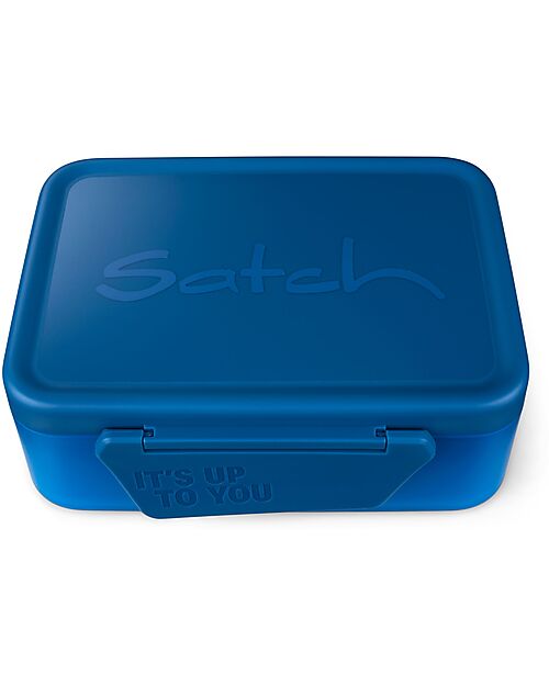 Satch Lunch Box - Blue - 14 x 6,5 x 17 cm Snack Boxes