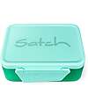 Satch Lunch Box - Mint - 14 x 6,5 x 17 cm Snack Boxes
