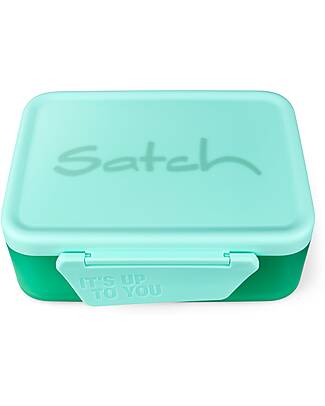 Satch Lunch Box - Mint - 14 x 6,5 x 17 cm Snack Boxes