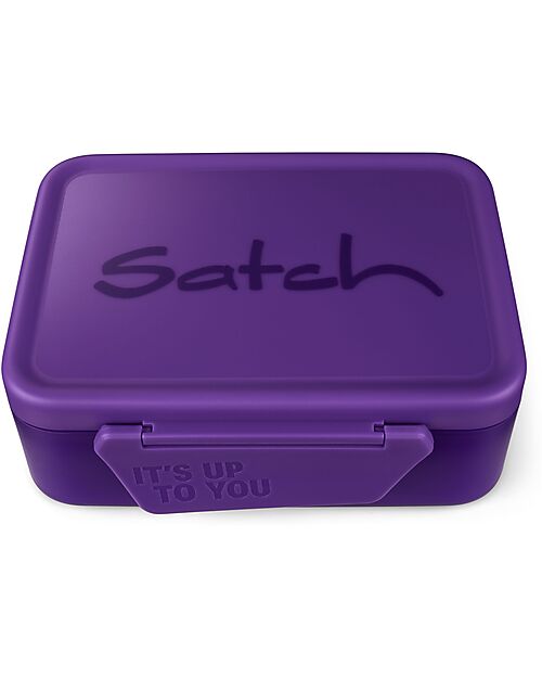 Satch Lunch Box - Purple - 14 x 6,5 x 17 cm Snack Boxes