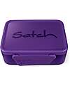 Satch Lunch Box - Purple - 14 x 6,5 x 17 cm Snack Boxes