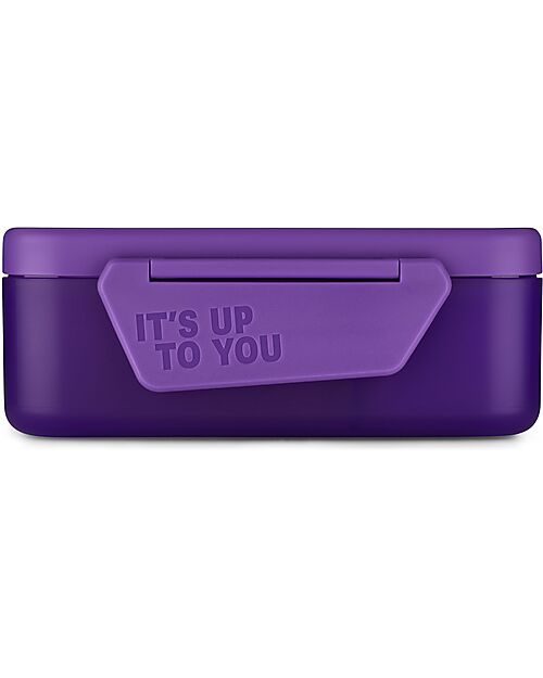 Satch Lunch Box - Purple - 14 x 6,5 x 17 cm Snack Boxes