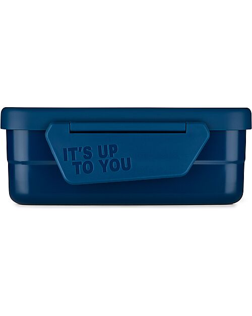 Satch Lunchbox - Blue - Stainless Steel - 14 x 6,5 x 17 cm Snack Boxes