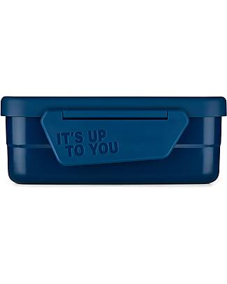 Satch Lunchbox - Blue - Stainless Steel - 14 x 6,5 x 17 cm Snack Boxes