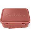 Satch Lunchbox - Nordic Coral - Stainless Steel - 14 x 6,5 x 17 cm Snack Boxes