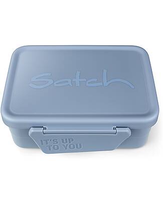 Satch Lunchbox - Nordic Light Blue - Stainless Steel - 14 x 6,5 x 17 cm Snack Boxes