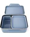 Satch Lunchbox - Nordic Light Blue - Stainless Steel - 14 x 6,5 x 17 cm Snack Boxes