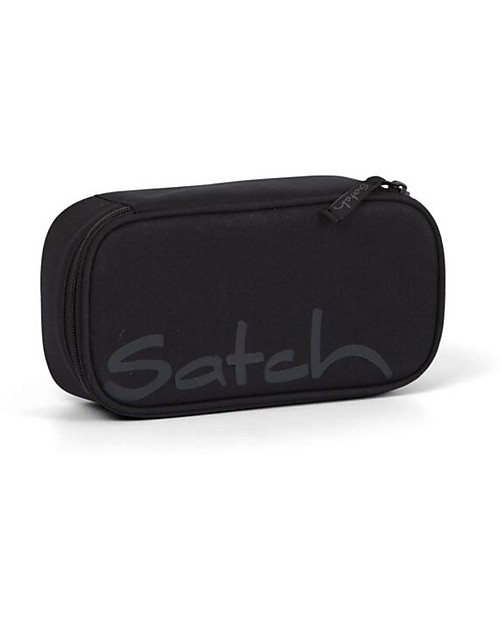Satch Pen Box - Blackjack - 22 x 10 x 6 cm - Eco-Friendly and Roomy Pencil Cases