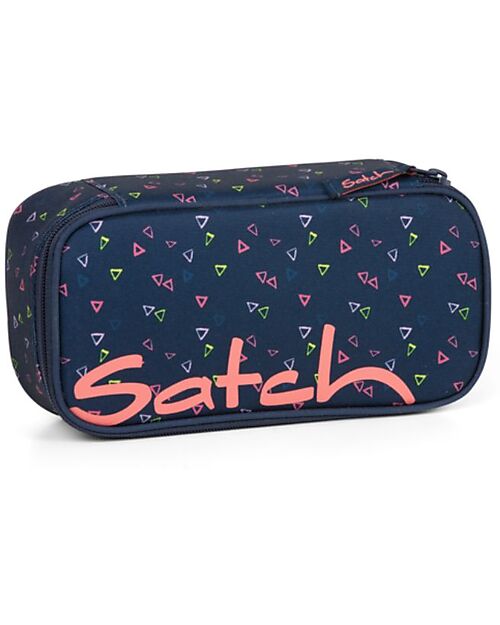 Satch Pen Box - Funky Friday - 22 x 10 x 6 cm - Eco-Friendly and Roomy Pencil Cases