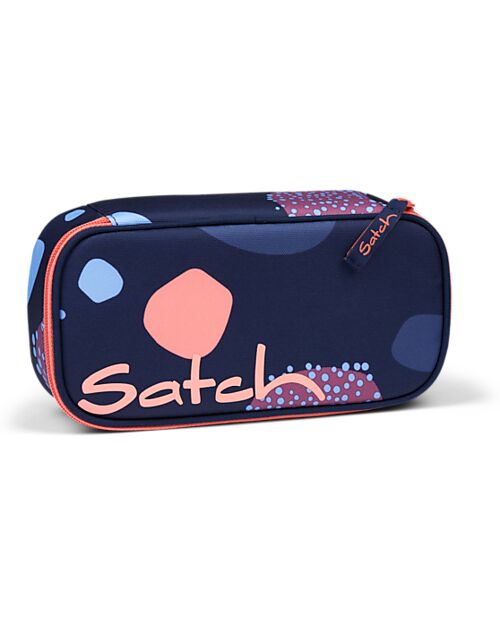 Satch Pencil Case - Coral Reef - Blue/Orange/Pink Pencil Cases