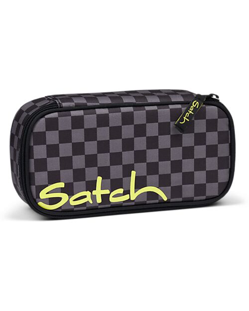 Satch Pencilcase - Dark Skate - Black/Gray Pencil Cases