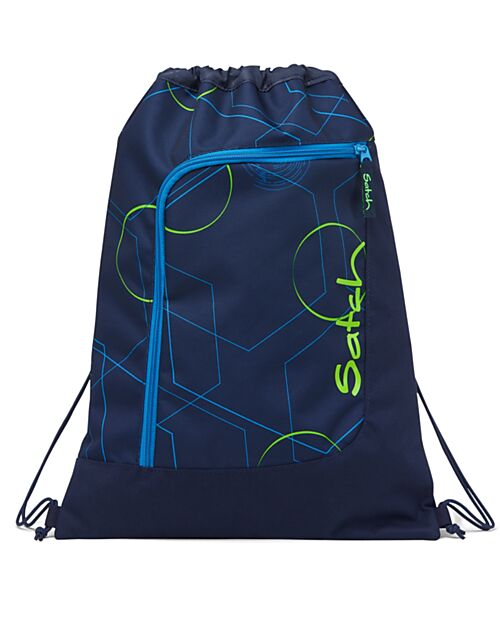 Satch Prime Gym Bag - Blue Tech - Made with Recycled Bottles! Sports Bags
