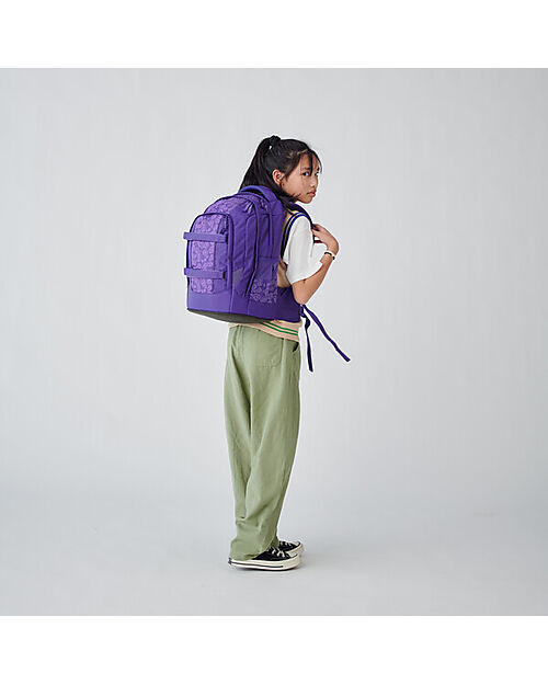 Satch Satch Pack - Bright Faces - 30 x 45 x 22 cm - with Front Swaps Backpack