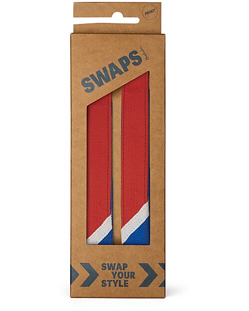 Satch Swap - Club Red - suitable for every satch pack ready to swap Backpack