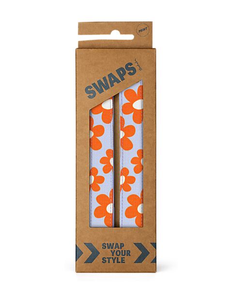 Satch Swap - Retro Flowers - Suitable for every Satch Pack ready to swap Backpack