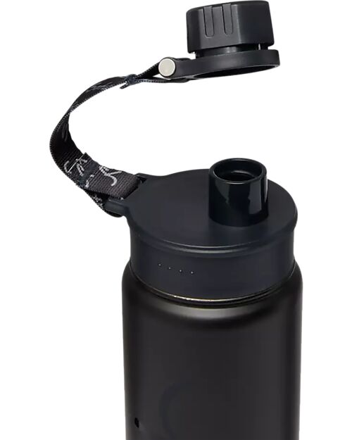 Satch Thermal Water Bottle with Easy-to-Drink Opening - 500 ml - Black - BPA Free Thermos Bottles