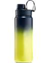Satch Thermal Water Bottle with Easy-to-Drink Opening - 500 ml - Blue Graffiti - BPA Free Thermos Bottles