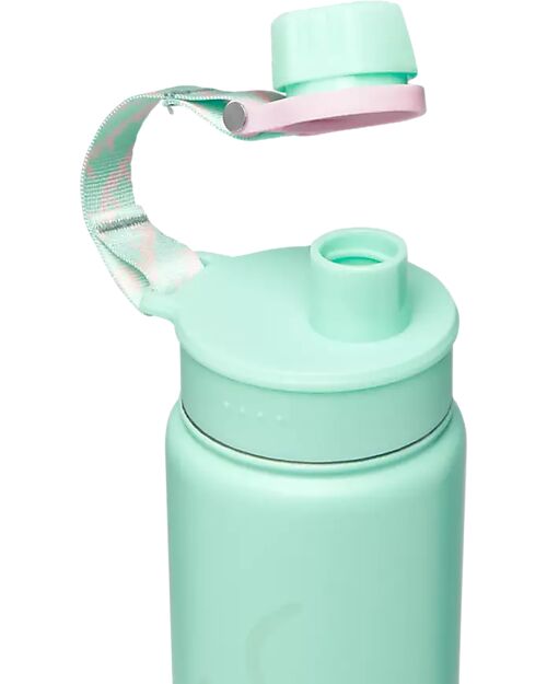 Satch Thermal Water Bottle with Easy-to-Drink Opening - 500 ml - Mint - BPA Free Thermos Bottles