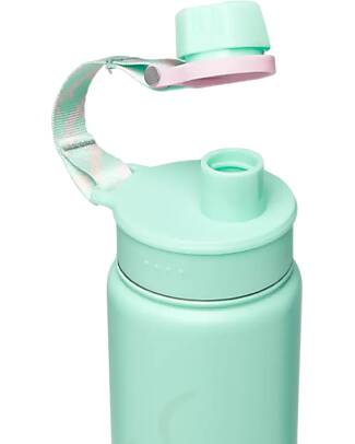 Satch Thermal Water Bottle with Easy-to-Drink Opening - 500 ml - Mint - BPA Free Thermos Bottles