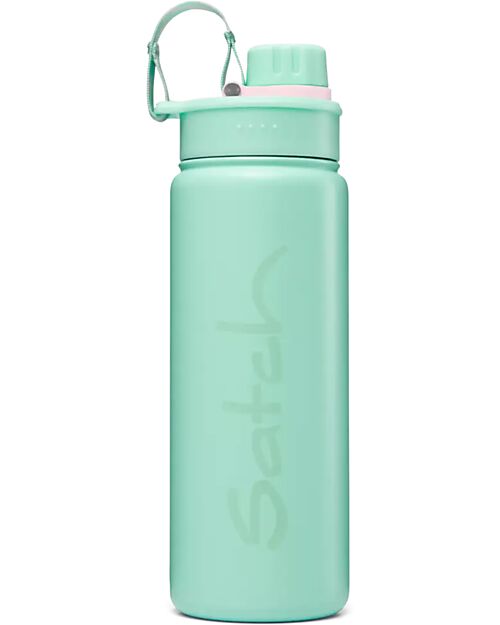 Satch Thermal Water Bottle with Easy-to-Drink Opening - 500 ml - Mint - BPA Free Thermos Bottles