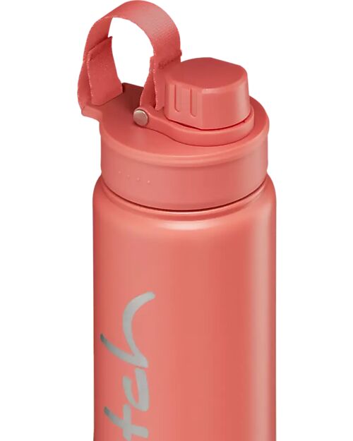 Satch Thermal Water Bottle with Easy-to-Drink Opening - 500 ml - Nordic Coral - BPA Free Thermos Bottles