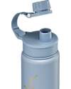 Satch Thermal Water Bottle with Easy-to-Drink Opening - 500 ml - Nordic Ice Blue - BPA Free Thermos Bottles