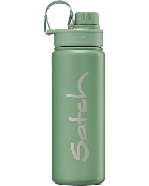 Satch Thermal Water Bottle with Easy-to-Drink Opening - 500 ml - Nordic Jade Green - BPA Free Thermos Bottles