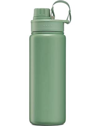 Satch Thermal Water Bottle with Easy-to-Drink Opening - 500 ml - Nordic Jade Green - BPA Free Thermos Bottles