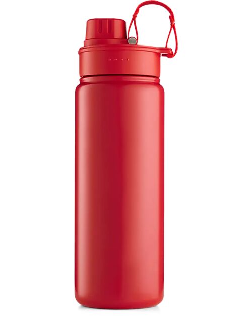 Satch Thermal Water Bottle with Easy-to-Drink Opening - 500 ml - Red - BPA Free Thermos Bottles