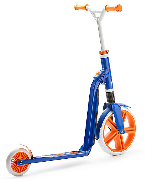 Scoot and Ride 2in1 Kids Scooter and Balance Bike Highwaygangster, White/Blue/Orange - 5+ years old Scooters