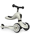 Scoot and Ride 2in1 Scooter and Balance Bike Highwaykick 1, Ash - From 1 up to 5 years old Scooters