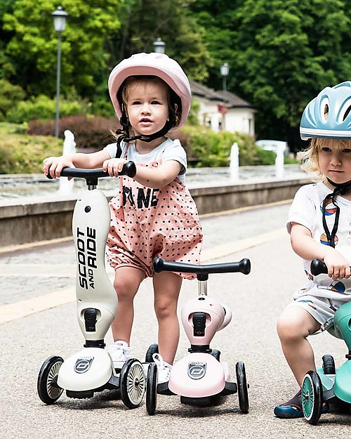 Scoot and Ride 2in1 Scooter and Balance Bike Highwaykick 1, Ash - From 1 up to 5 years old Scooters