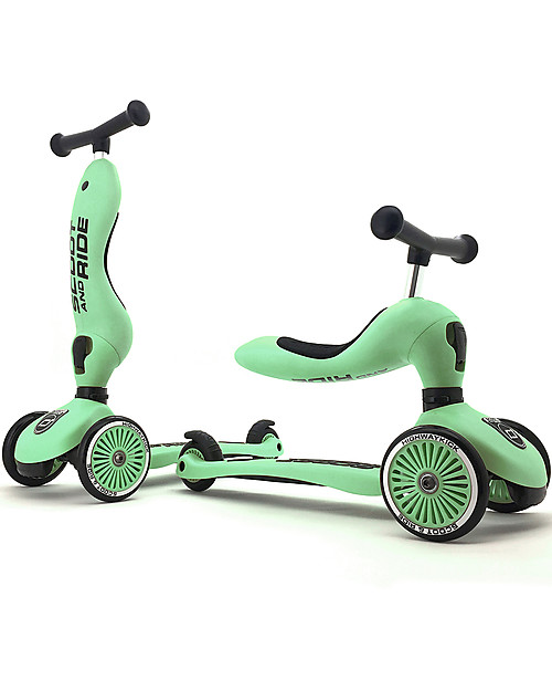 Scoot and Ride 2in1 Scooter and Balance Bike Highwaykick 1 - Kiwi - From 1 up to 5 years old Scooters