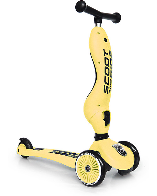 Scoot and Ride 2in1 Scooter and Balance Bike Highwaykick 1 - Lemon - From 1 up to 5 years old Scooters