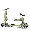 Scoot and Ride 2in1 Scooter and Balance Bike Highwaykick 1 - Olive - From 1 up to 5 years old Scooters