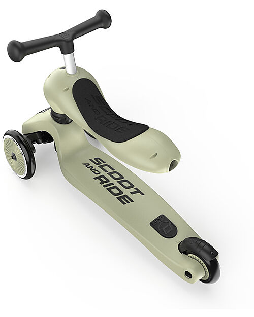 Scoot and Ride 2in1 Scooter and Balance Bike Highwaykick 1 - Olive - From 1 up to 5 years old Scooters