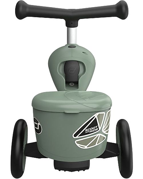 Scoot and Ride 2in1 Scooter and Tricycle Highwaykick 1 Lifestyle - Storage Box - Green Lines - From 1 up to 5 years old Scooters