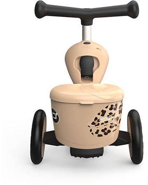 Scoot and Ride 2in1 Scooter and Tricycle Highwaykick 1 Lifestyle - Storage Box - Leopard Print - From 1 up to 5 years old Scooters